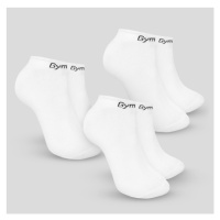 Ponožky Ankle Socks 3Pack White XL/XXL - GymBeam