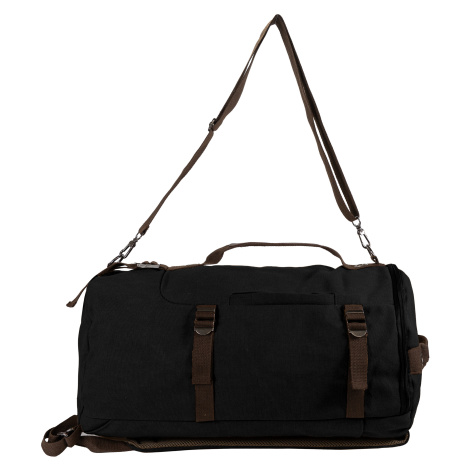 SPORT plátěný batoh / cestovní taška - 24,5 L - černá