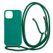 Mobile Origin Lanyard Case Dark Green iPhone 15
