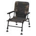 Prologic křeslo avenger relax camo chair w/armrests covers