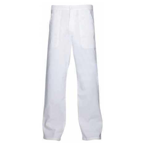 Ardon Pánské bílé pracovní kalhoty