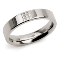 Boccia Titanium Titanový prsten s diamanty 0121-02 51 mm