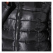 Blancheporte Jednobarevná prošívaná bunda, krátká černá