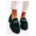 Semišové boty se zdobením Laura Messi 2489 zelene