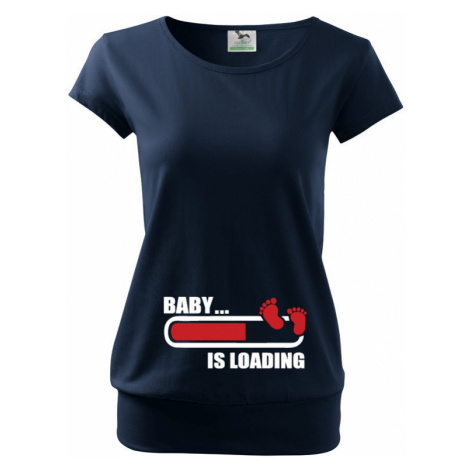 Těhotenské tričko pro budoucí maminky Baby... is loading BezvaTriko