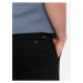 Černé pánské slim fit chino kalhoty Ombre Clothing