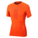 SPORTFUL Cyklistické triko s krátkým rukávem - 2ND SKIN - oranžová