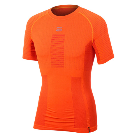 SPORTFUL Cyklistické triko s krátkým rukávem - 2ND SKIN - oranžová