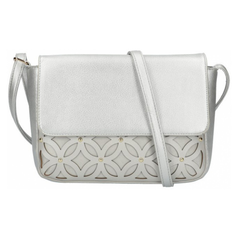 Stříbrná dámská crossbody kabelka AM0111