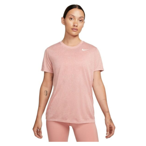 Nike DRI-FIT Dámské tréninkové tričko, růžová, velikost