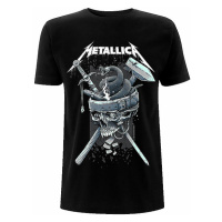 Metallica tričko, History White Logo Black, pánské