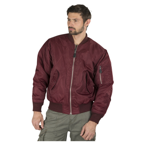 Bunda Brandit MA1 VínováL