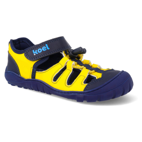 Barefoot sandály Koel- Madison Vegan Yellow žluté Koel4kids