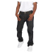 Ecko Unltd. kalhoty pánské L:34 Straight Fit Jeans Bour Bonstreet in black