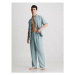 Spodní prádlo Pánské pyžamo BUTTON DOWN 000NM2587ECYA - Calvin Klein