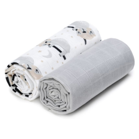 T-TOMI TETRA Cloth Towels EXCLUSIVE COLLECTION osuška Sloths 90x100 cm 2 ks