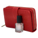 Trendová dámská koženková peněženka Dona, červená