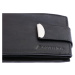 Loranzo Pánská peněženka s přezkou - černá
