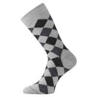 LASTING merino ponožky WPK šedé