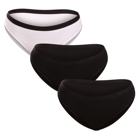 3PACK dámské kalhotky Pietro Filipi vícebarevné (3KB002)