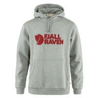 Fjällräven Logo Hoodie M Grey-Melange