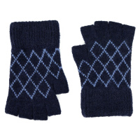 Art Of Polo Woman's Gloves Rk22241 Navy Blue