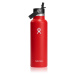 Hydro Flask Standard Mouth Straw Cap termoláhev barva Red 621 ml