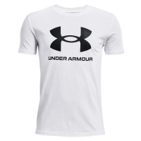 Under Armour UA Sportstyle Logo SS J 1363282-100 - white