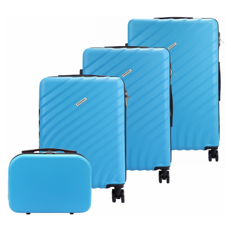 Sada cestovních kufrů Gregorio W6007#14 modrá