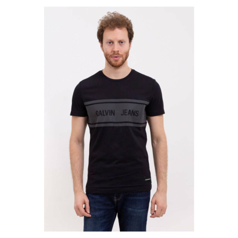 Calvin Klein pánské černé tričko Reflective