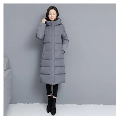 Dámská zateplená bunda – dlouhý zimní kabát