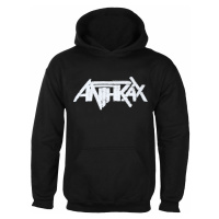 mikina s kapucí pánské Anthrax - Logo - ROCK OFF - ANTHHOOD30MB