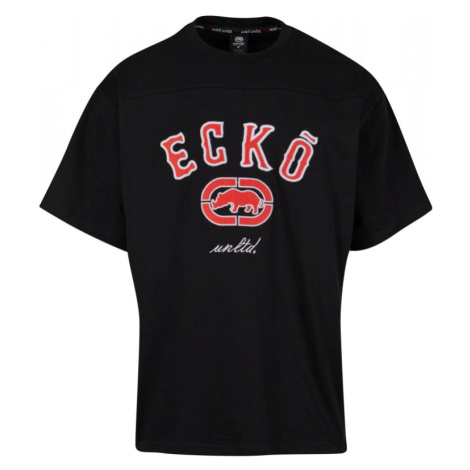 Černé pánské tričko Ecko Unltd. Boxy Cut
