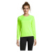 SOĽS Sporty Lsl Dámské funkční triko dlouhý rukáv SL02072 Neon yellow