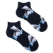 Yoclub Unisex's Ankle Funny Cotton Socks Patterns Colours SKS-0086U-B100