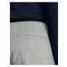 Světle šedé pánské kostkované zkrácené kalhoty Celio Fonoel