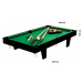 GamesPlanet® 40542 Mini kulečník pool s příslušenstvím 92 x 52 x 19 cm, hnědá