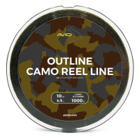 Avid Carp Vlasec Outline Camo Reel Line 1000 m Varianta: 10lb, Nosnost: 4,5kg, Průměr: 0,28mm