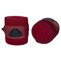 Bandáže elastické Acavallo, pár, 3,8m, burgundy