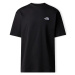 The North Face T-Shirt Essential Oversize - Black Černá