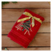 Červený vánoční ručník PINES (OLXMAS01) - MOTIVATED