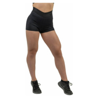 Nebbia Compression High Waist Shorts INTENSE Leg Day Black Fitness kalhoty