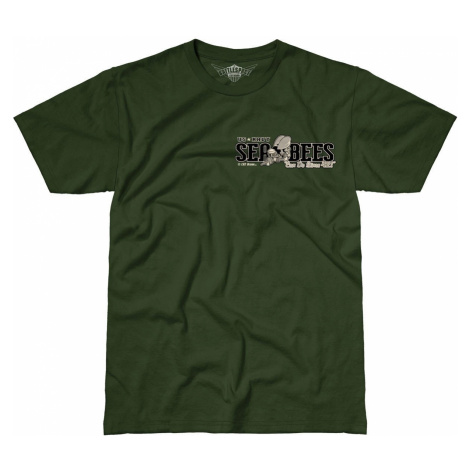 Pánské tričko 7.62 Design® US Navy Seabees - zelené