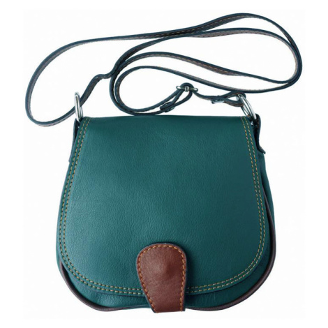 Kožená malá crossbody kabelka