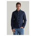 KOŠILE GANT REG GMNT DYED WAFFLE SHIRT EVENING BLUE