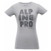 Dámské triko Alpine Pro ALIANA - světle šedá