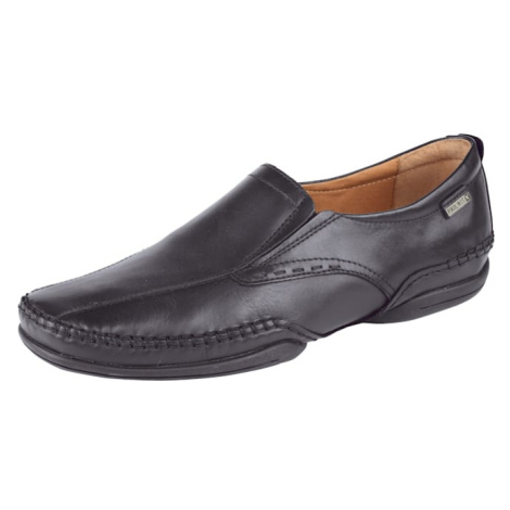 Slipper obuv s moderním ozdobným šitím PIKOLINOS Černá