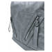 Velký středně šedý kabelko-batoh s kapsami