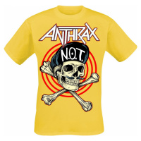 Anthrax Not Man Tričko žlutá