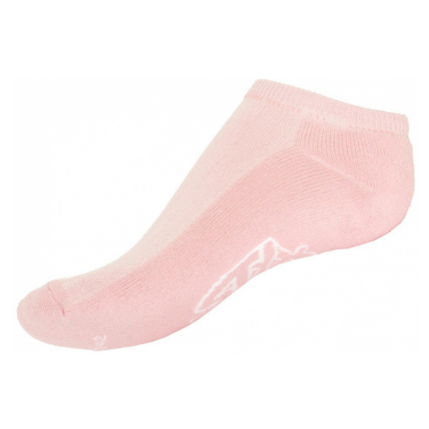 Ponožky Styx indoor růžové s bílým nápisem (H254)